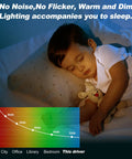 12V Dimmable LED Driver 60W Triac ELV MLV Transformer for LED Strips and Modules Smooth Flicker Free Dimming with Lutron and Leviton Switches Plug And Play Power Supply for Modern Accent Lighting, sleeping child