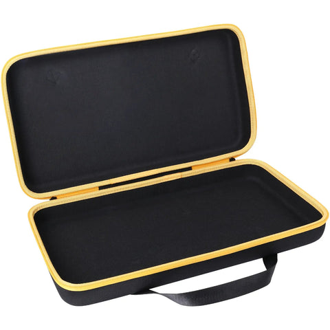 Open hard case for 20V Max Cordless Grease Gun DCGG571M1 DCGG571B, black foam interior, yellow trim, black handle, case only