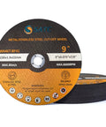 9 Inch Cut Off Wheel Set For Die Grinders And Angle Grinders, 25-Piece Metal And Stainless Steel Cutting Discs, 0.075 Inch Thick