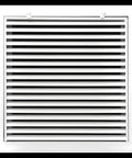 Aluminum Return Air Grille 24 By 24 Inches For 1 Inch Filters With Easy Airflow And Linear Bar Design Outer Dimensions 26 Point 5 Inches