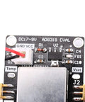 Close-up of AD8318 wideband demodulating logarithmic amplifier for RF monitoring 1 MHz to 8 GHz with 70 decibel dynamic range. 