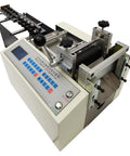 Heavy Duty Steel Wire Straightening And Cutting Machine Automatic Metal Processing Plug And Play 600W 120 Pieces Per Minute 220V overhead view showing digital controls and cutting mechanism.