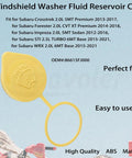 Windshield Washer Fluid Reservoir Cap Aftermarket Replacement Fits Subaru Crosstrek 2013 2017 Forester 2014 2018 Impreza 2012