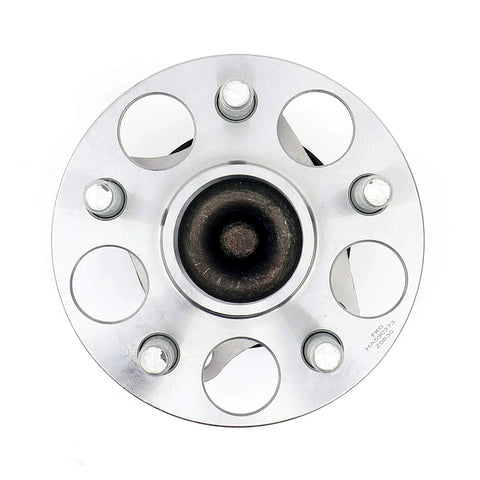 Rear Wheel Bearing Hub Assembly For 2010 2015 Toyota Prius And 2012 2015 Prius Plug-In Drop-In Replacement, 5 Lug, Top View