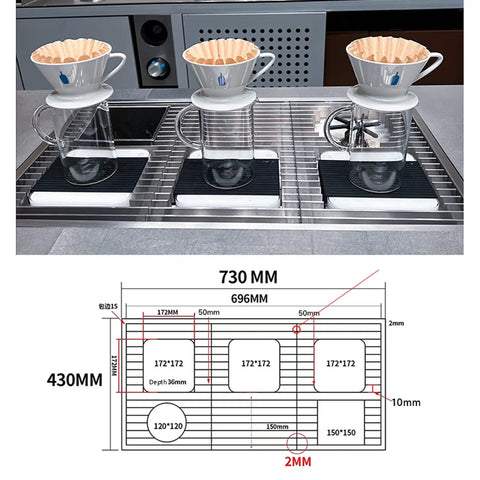 Pro Level 304 Stainless Steel Bar Glass Rinser Slick High Pressure Cup Washer With Drain Tray Quick Sink Mount No Sweat Setup Smooth Operation For Home Bars And Busy Restaurants