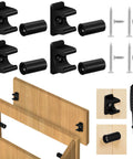 False Drawer Front Clips For Cabinets Replacement Hardware Kit Includes Screws Set Of 4 Pairs Waterproof Plastic Construction