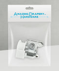 Heavy Duty Low Profile Metal Cord Tilter For 2 Inch Blinds in packaging, designed for DIY replacement with steel connector.
