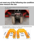 Aizyr Electric Pallet Jack Conversion Kit 48V 1000W Motor dimensions showing fork distance of 25-26 cm for fitting manual trucks.