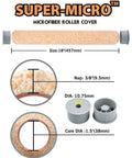 18 Inch Microfiber Paint Roller Covers Three Eighths Inch Nap Pack Of 3 For Smooth To Semi Smooth Surfaces Dimensions