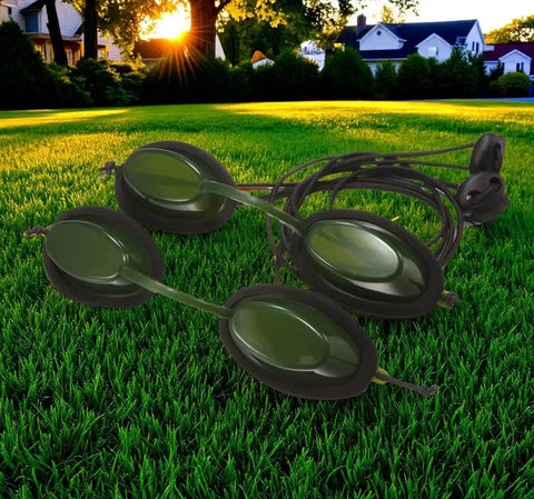 FDA Approved IPL Eye Protection Goggles For Patient Use, Pro Grade Shield, Comfortable Fit, Anti Fog, Durable Protection