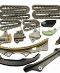 9-0511S Timing Chain Kit For 2011-2020 Chrysler, Dodge, Jeep, Ram V6 3.2L 3.6L Engine components with chains and tensioners