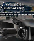 BELIFLY wireless tow light bar, 23-in, with 7-pin transmitter, magnetic base, rechargeable battery for trucks