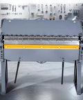 Front view of 48 Inch Heavy Duty Box And Pan Brake For Metalworking, 12 Gauge Mild Steel Capacity, 0 To 135 Degree Adjustable Bending