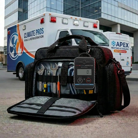 Heavy Duty Portable Carbon Monoxide Monitor Delivering Straight Up Accurate Readings Ce Certified For Hvac Techs And Site Crews Built Tough As Nails To Take Brutal Hits While Filtering Deadly Fumes So You Ace Your Shift Without Fear Hanging Over You
