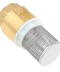 One Inch Brass Foot Valve For Well Pump With Filter Screen And Stainless Steel Check Valve DN25 Bottom Valve For Water System