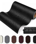 Mega Self Adhesive Faux Leather Patch Strip For Seamless Couch And Auto Seat Repair Heavy Duty Vinyl Film with water drops