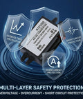 AC To DC Step Down Converter From 10 to 28V AC Input To 12V DC Output 5A 60W IP67 Automatic Corded Power Supply with safety protection