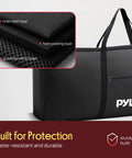 61 Key Keyboard Case Bag For Portable Digital Keyboards Water Resistant Ready To Roll with 420D Polyester layers and zippers