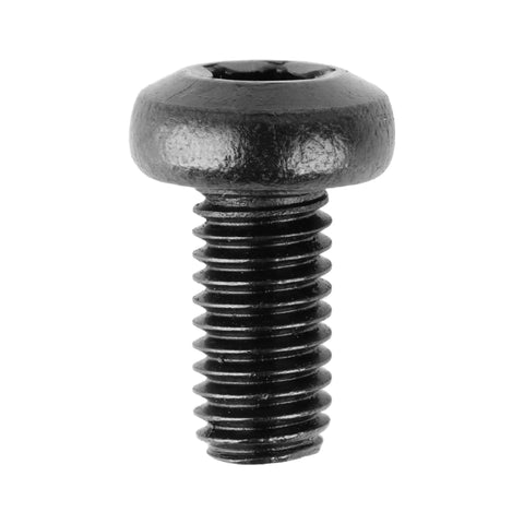 License Plate Screws For Tesla Model 3 And Model Y And BMW Four Pack M5 0.8 By 8mm Security Torx T25 Drive Head 18-8 Stainless Steel Black Oxide Finish Built To Last On Everyday Road Trips, single close-up
