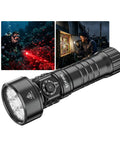 Powerful Dive Light 5000LM Rechargeable Waterproof Flashlight For Underwater Photography And Fishing Red Light 660nm