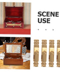 Scene with jewelry boxes using Brass Invisible Barrel Hinges With Quiet Operation, 25 Pack For Jewelry Boxes, Concealed Design