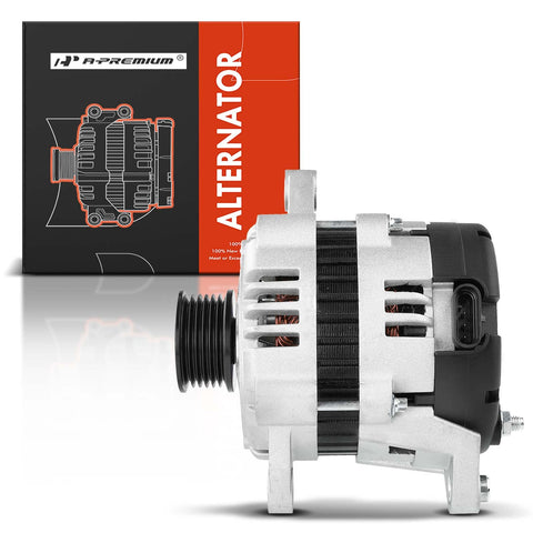 Alternator Replacement For Chevy Aveo 2004-2008, Aveo5 2006-2008, Pontiac Wave 2005-2008, Suzuki Swift 2004-2008 1.6L L4 85Amp 12V