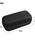 Dope Shockproof EVA Storage Bag For E-Bike Charger, Heavy Duty 800D Polyester Case With Thick Padding, Scratch Proof Drop Resistant Holder Plus Handy Handle For Ultimate Gear Protection And Street Ready Transport, size 25x13x9cm