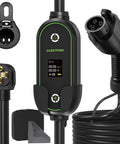 Level 2 EV Charger For Home And On The Go, 40 Amps At 220 To 240 Volts, 9.6 kW Fast Charge, 25 Foot Cable With NEMA 14 50 Plug