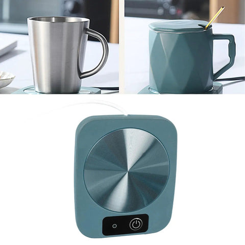 Smart Coffee Mug Warmer Keeps Your Morning Brew Cozy At Steady 131 Degrees With Usb Powered Thermal Control solid choice for desk.
