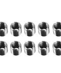 10Pcs Self Tapping Thread Inserts Kit M8x1 Male And M6x1 Female Threads With Extension Sleeve Conversion For Dope Solid Thread Upgrades And Quick Metal And Furniture Fixes, 303 stainless inserts, 10mm