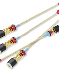 Washer Suspension Rods Replacement DC97-16350T For Samsung Washers, Easy Install Dampers To Cut Noise, Stop Drum Vibration, Maintain Balance, Durable Parts For WA54R7200AW US, WA54R7600AV US, WA45T3200AW And More, four rods with springs
