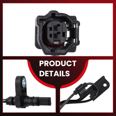 Heavy Duty Abs Wheel Speed Sensor For Toyota Rav4 with PBT plastic housing and copper connection for reliable braking.