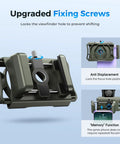 360 Degree Rotatable Telescope Phone Adapter for Android and iPhone with upgraded fixing screws and anti-displacement feature
