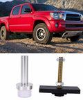 Heavy Duty CV Axle Bearing Puller Kit 18195 Fits 2005 2018 2007 2014 Models With 8 Inch Differential With Integrated Slide Hammer Made From High Strength Steel So You Fix It Fast And Save Major Greenbacks Doing It All Alone. red pickup truck and CV bearing puller parts