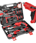 Everyday Home Tool Kit With 3.6V USB Electric Screwdriver, 43 Piece Cordless Drill Driver Set For DIY Projects, Handy Hammer