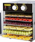 Six Layer Stainless Steel Food Dehydrator And Fruit Dryer Machine For Vegetables Meat Jerky built tough with dried fruits.