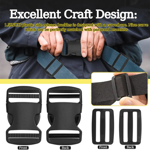 1.5 Inch Side Release Buckles Kit