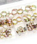 Heavy Duty 60 Pack Spring Clamp Assortment Kit For Fuel Lines And Vacuum Hose Silicone Clips Fasteners In 6 To 15 mm Sizes Perfect For Gears And Auto Repair Projects, assorted metal clamps in organizer box