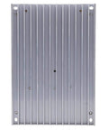 Back view of heat sink on Versatile Variable Frequency Drive For 0.45KW Single Phase Motors 220V 2.5A VFD Speed Controller.