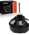 Heavy Duty Vacuum Brake Booster Fits Buick Allure Century Lacrosse Regal Chevy Impala 2000 Through 2009 V6 35 Liter 36 Liter 38 Liter Direct Swap visible from the top with connection details.