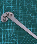Compact Center Gauge Woodworking Ruler Made Of Stainless Steel For Precise Metal Machining And Angle Marking, 150mm arm
