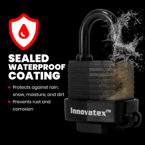 Rugged Outdoor Padlocks Keyed Alike 40mm 2-Pack Built Tough Stainless Steel Weatherproof Gate Locks with sealed coating