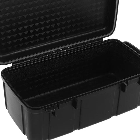 Open Portable Waterproof Tool Box Organizer With Durable PP Hard Case showing explosion proof design and secure locking feature