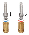 Brass B-6K Pro Grade Job Parts Kit For TS Brass Compatible With Eterna Cartridges Replacement Includes Right And Left Hand Inserts