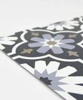 Sevilla Multicolor Peel And Stick Floor Tiles Easy Install No Grout Needed Water Resistant Virgin Vinyl Textured Low Lustre Finish