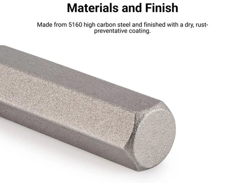 Close-up of the Workhorse Three Sixteenth Inch Alignment Punch showing high carbon steel finish and hexagonal shape.