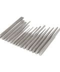 Punch And Chisel Set 16 Piece With Cold Chisels, Tapers, Pin And Center Punches, Chrome Vanadium Steel