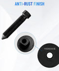 Top Shelf Crankshaft Puller Tool Plus Camshaft Alignment Fixture designed for Chevy Buick Opel Vauxhall anti-rust finish threaded bolt.