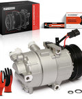 Heavy Duty AC Compressor Assembly With Clutch For Kia Forte 2022 2023 2024 2.0L L4 Engine Cooling System Replacement with accessories.