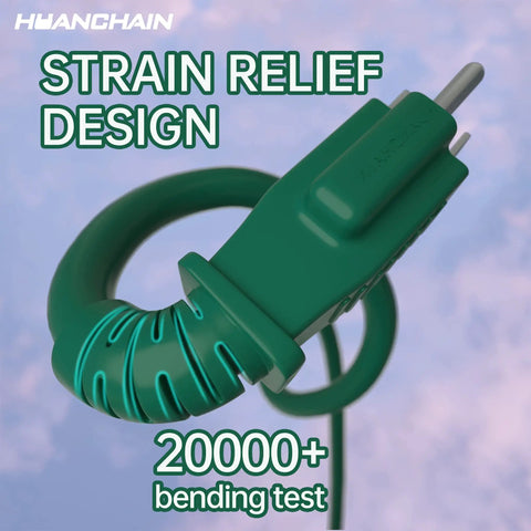 Green Outdoor Extension Cord 100 Ft Waterproof 16/3 Gauge SJTW Flexible Cold-Resistant 3 Prong Appliance Extension Cable